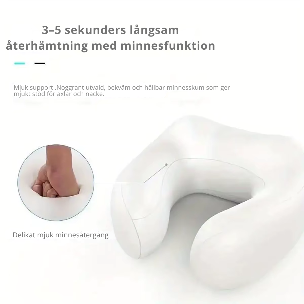 Relaxkudde med elektrisk massager